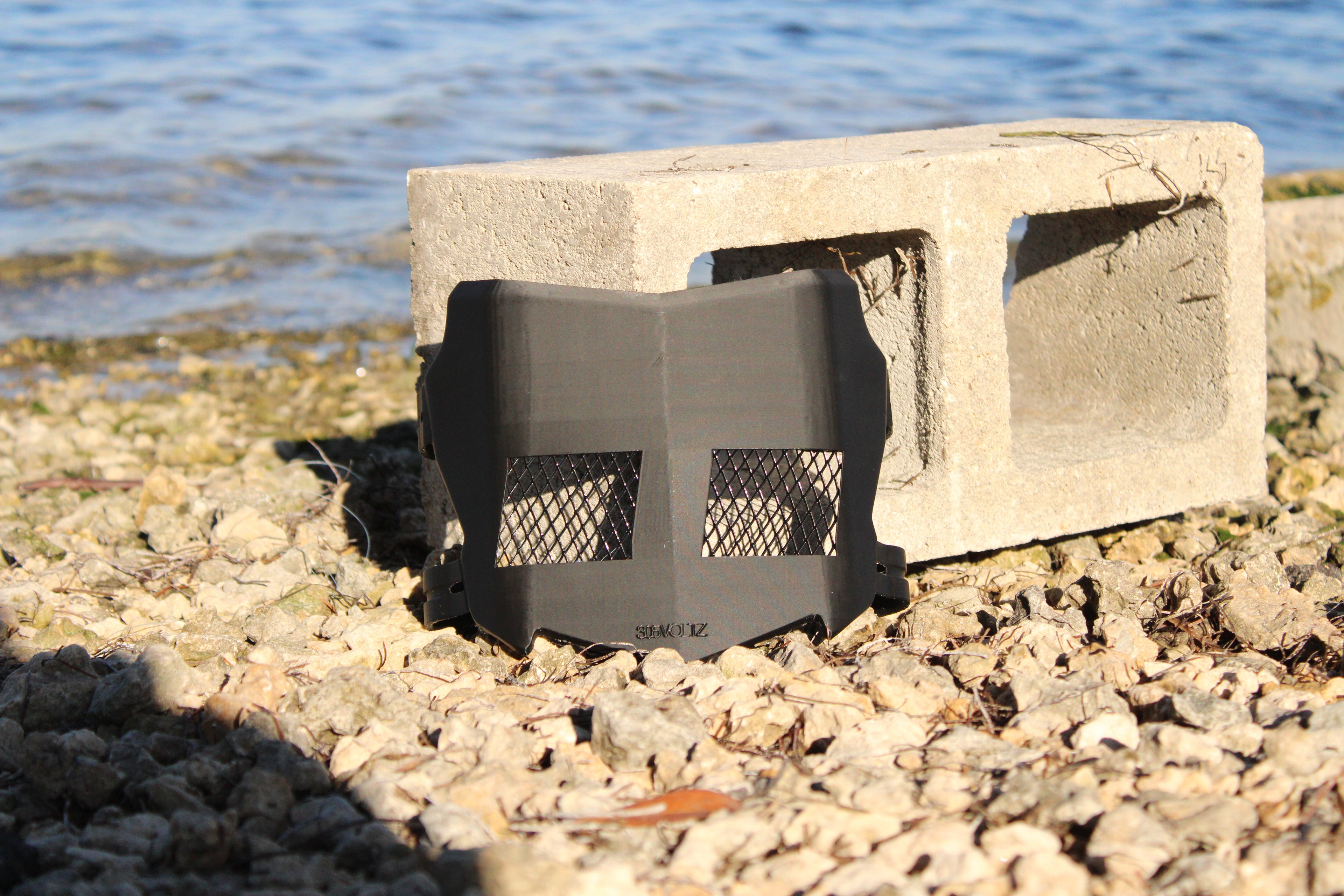 Vented plate, no decal